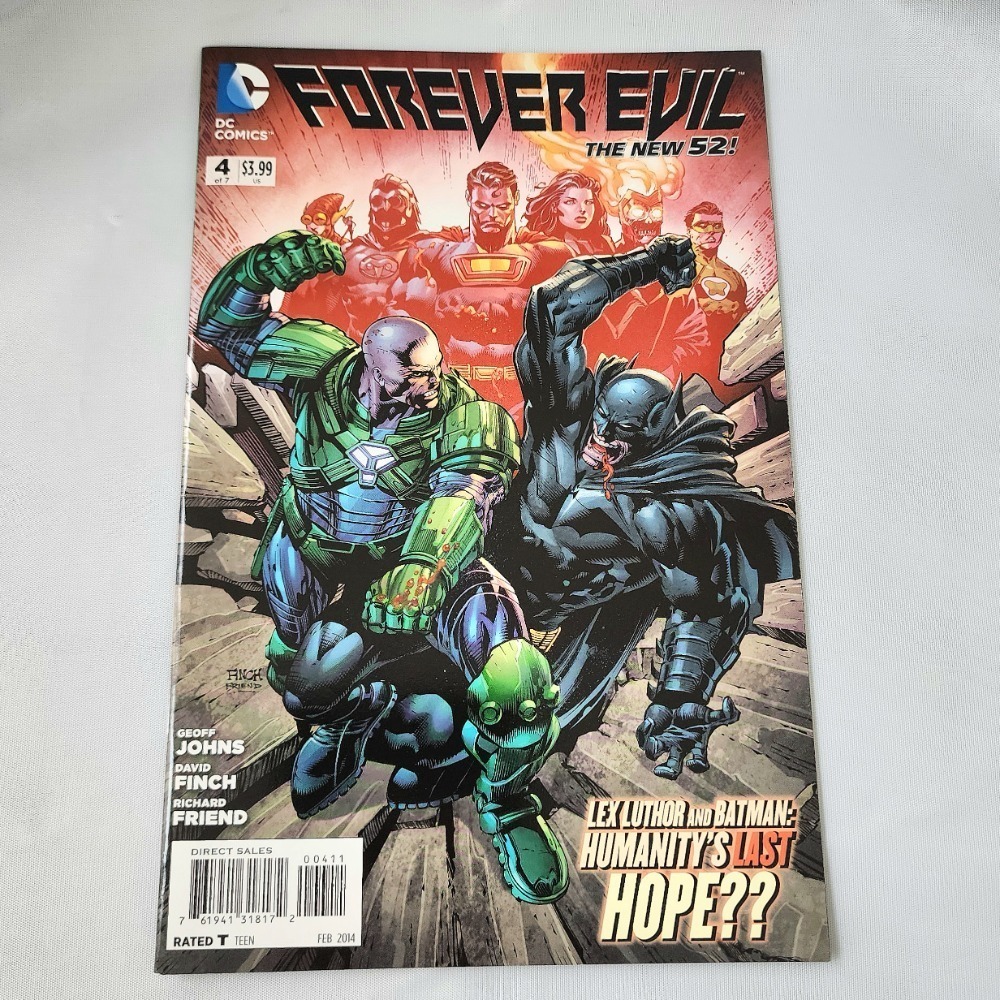 Forever Evil #4‎ DC Comics 2014 The New 52! Justice League Lex Luthor Batman